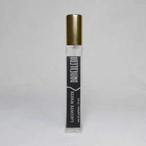 Daniel Leon, inspired perfume by Lacostte White, Crisp & Sporty Perfume for Men with Grapefruit & Cedarwood tester, 10 ml