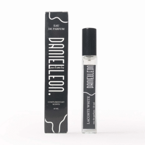 Daniel Leon, inspired perfume by Lacostte White, Crisp & Sporty Perfume for Men with Grapefruit & Cedarwood tester, 10 ml