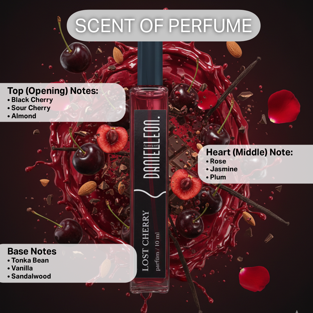 Daniel Leon, Unisex Tester perfume Package, Baccarat Rouge 540, LOST CHERRY, BLACK ORCHID, & TUSCAN LEATHER 10 ml - Image 4