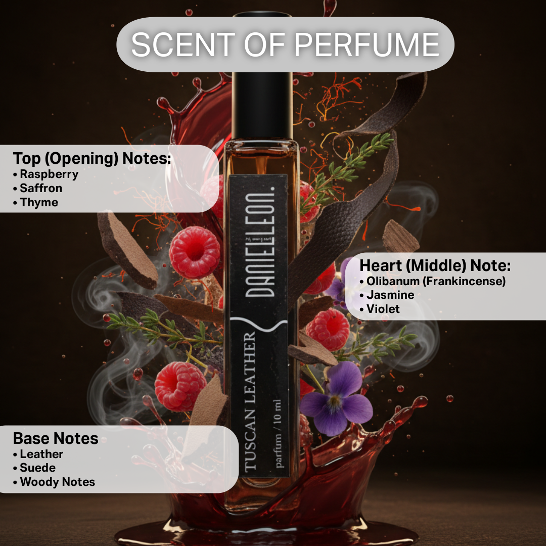 Daniel Leon, Unisex Tester perfume Package, Baccarat Rouge 540, LOST CHERRY, BLACK ORCHID, & TUSCAN LEATHER 10 ml - Image 6