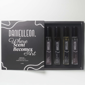 Daniel Leon, Male Tester Perfume Package, 1 million, 212 VIP, Black Afgano, and Dolce & Gabana 10 ml